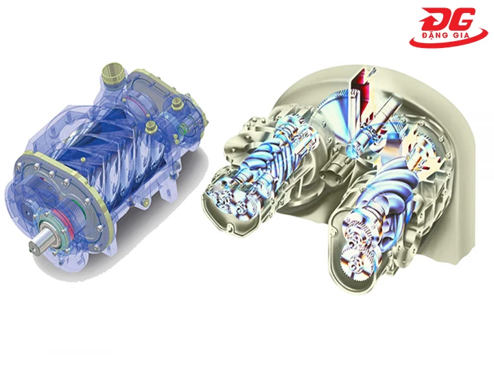 cặp trục vít máy nén khí Kaizen