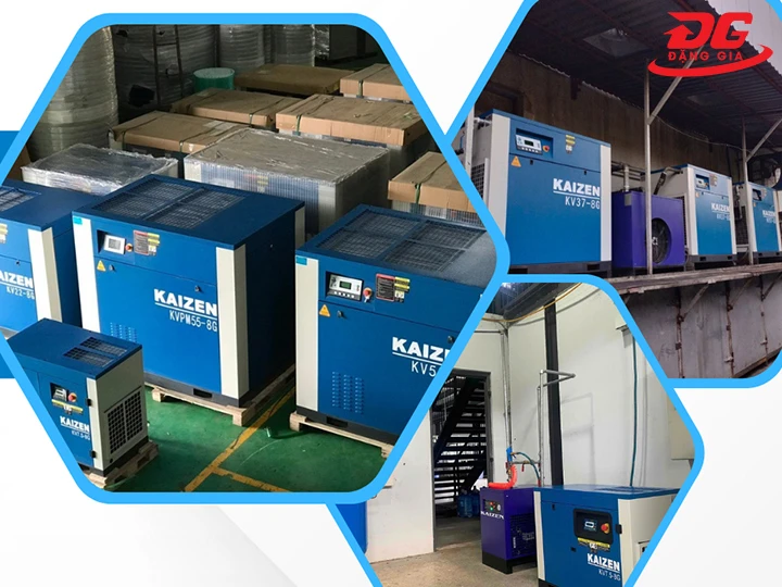 máy nén khí Kaizen nổi tiếng