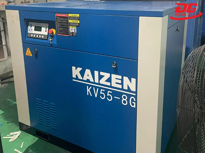 Máy nén khí trục vít 75HP Kaizen KV55-G8