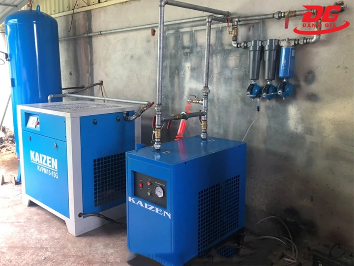 ứng dụng máy nén khí Kaizen