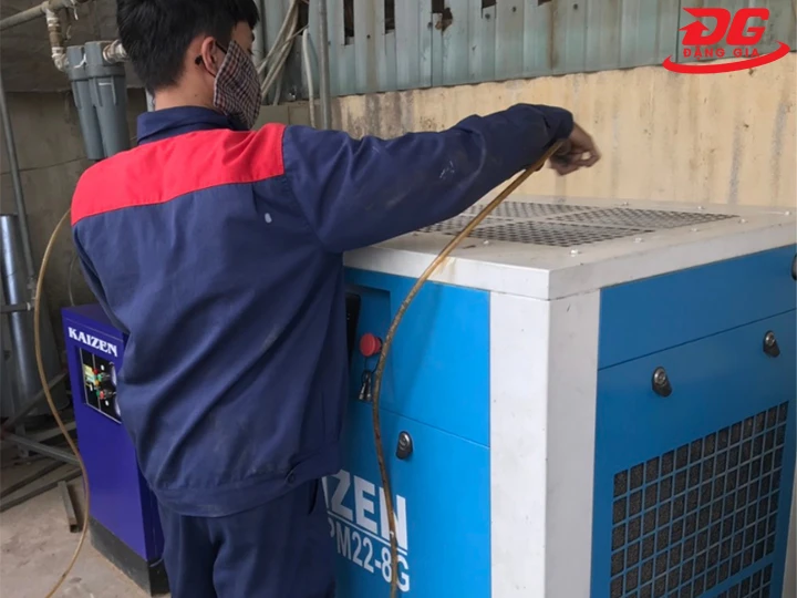 bảo dưỡng máy khí nén Kaizen 