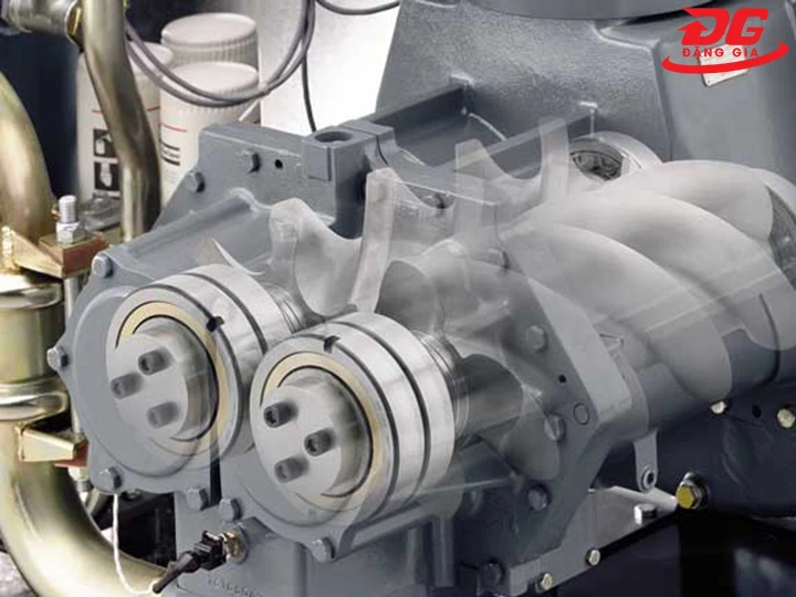 cặp trục vít máy nén khí Pegasus TMPM120A