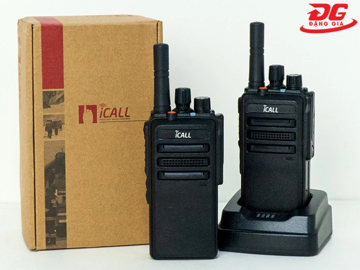 Bộ đàm iCall: Nhỏ gọn, Tín hiệu chuẩn, Pin trâu bậc nhất