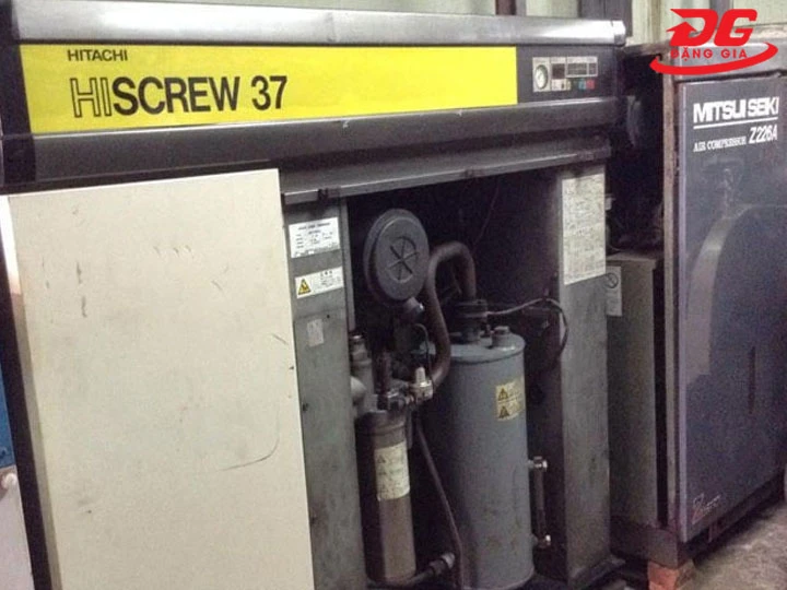 máy nén khí trục vít bị hao dầu do nhiệt độ quá cao