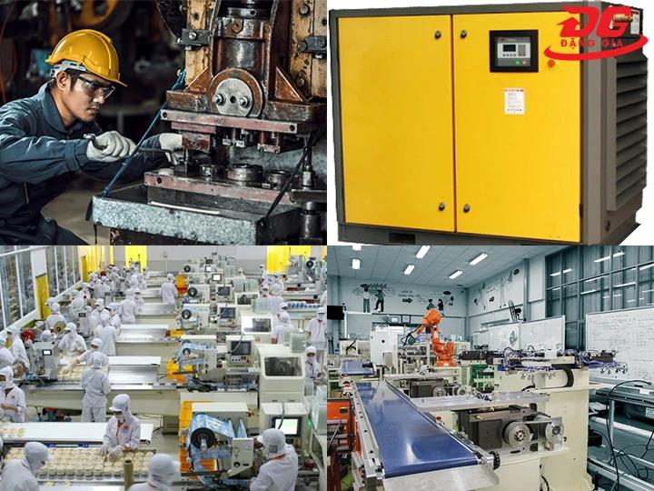 ứng dụng máy nén khí Pegasus TMPM120A