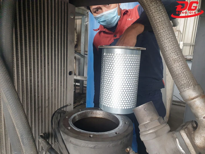 bảo dưỡng máy nén khí trục vít Pegasus TMPM40A