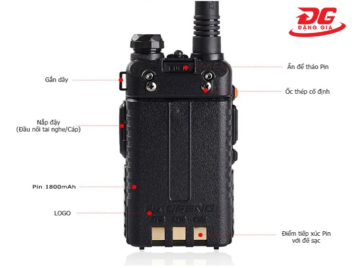 Nhiều phụ kiện: ăng-ten tốt hơn, pin lớn hơn, vỏ bảo vệ…