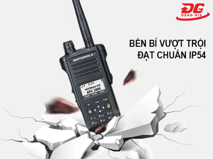 bộ đàm Motorola APX 1000 siêu bền bỉ