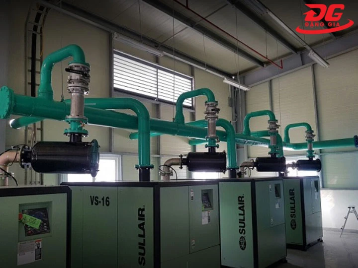 Máy nén khí Sullair có hệ thống làm mát