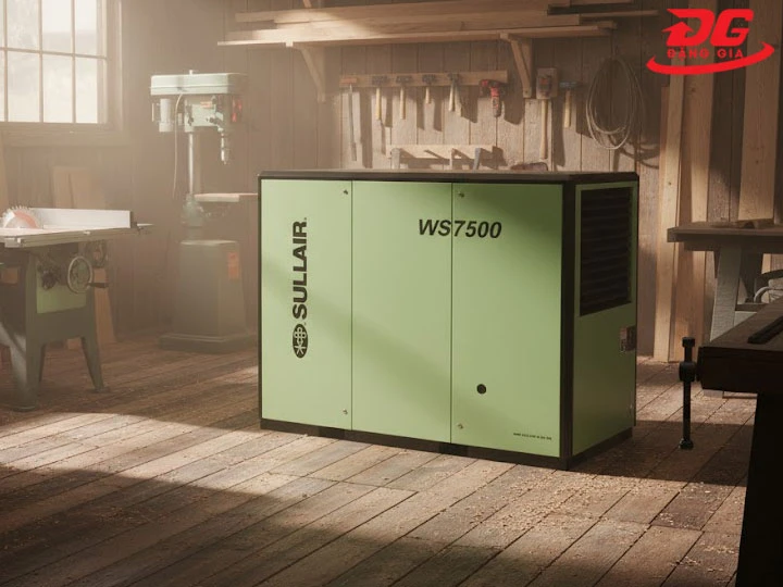 máy nén khí Sullair trong ngành sản xuất gỗ