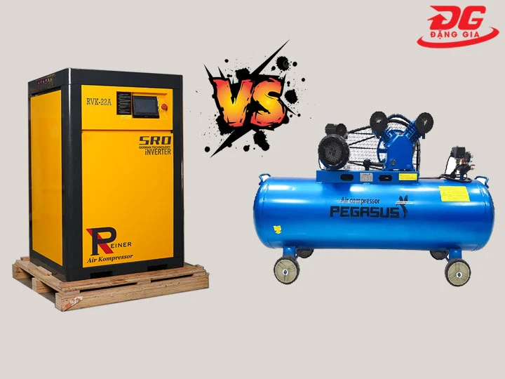 so sánh máy nén khí Reiner vs Pegasus