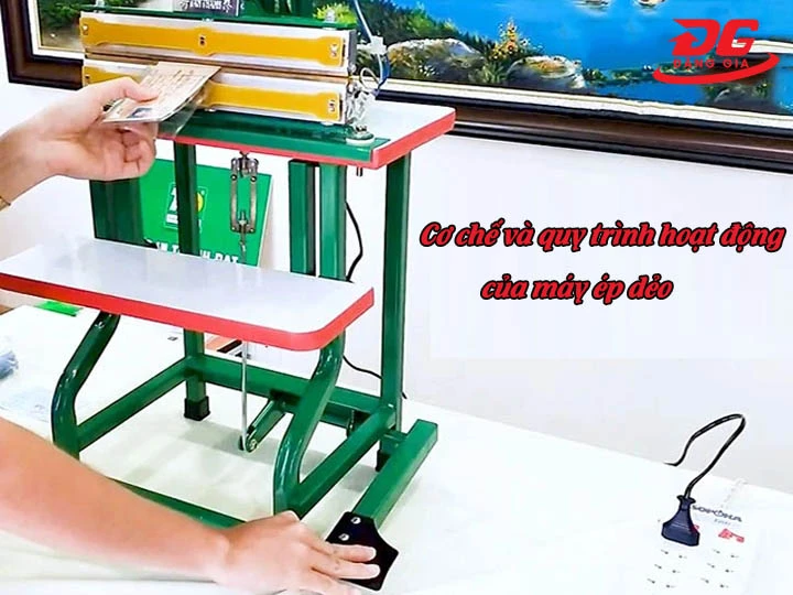 cách vận hành Máy ép dẻo