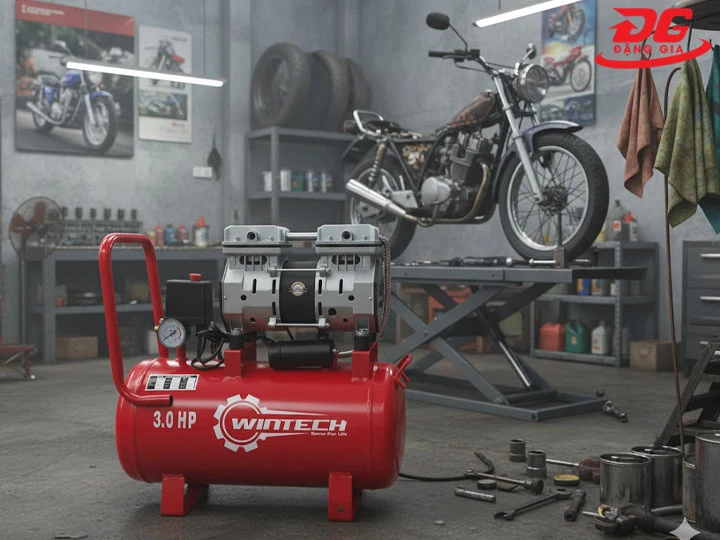 hình ảnh Máy nén khí Wintech 9L 25L