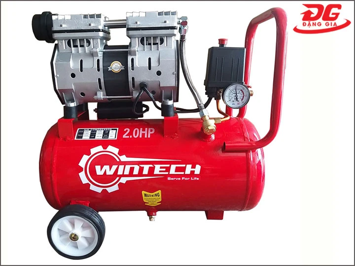 Máy nén khí Wintech: Chạy êm - Khỏe - Bền đáng kinh ngạc