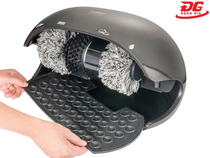 kiểm tra máy đánh giày Nhật cũ