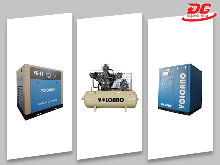 Máy Nén Khí Volcano đa dung tích