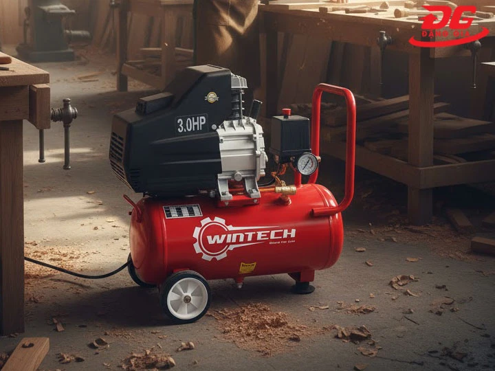 Máy Nén Khí Wintech không dầu có tiếng ồn lớn