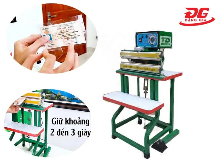 sử dụng máy ép dẻo