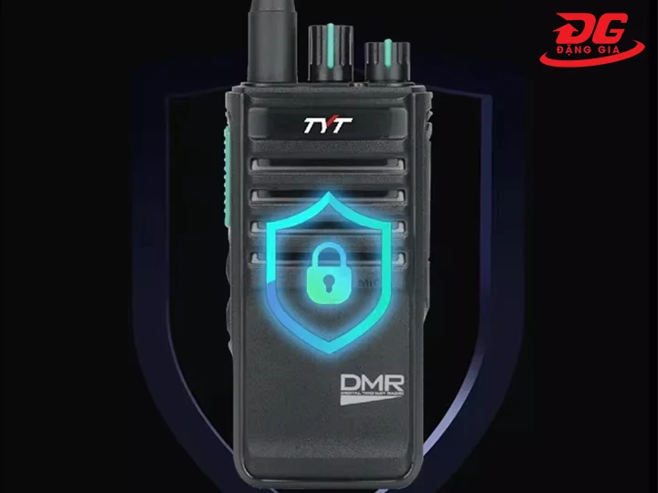 bộ đàm Analog mã hóa kém