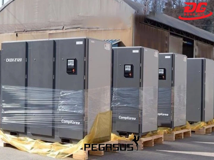 Máy nén khí trục vít 55kW Compkorea