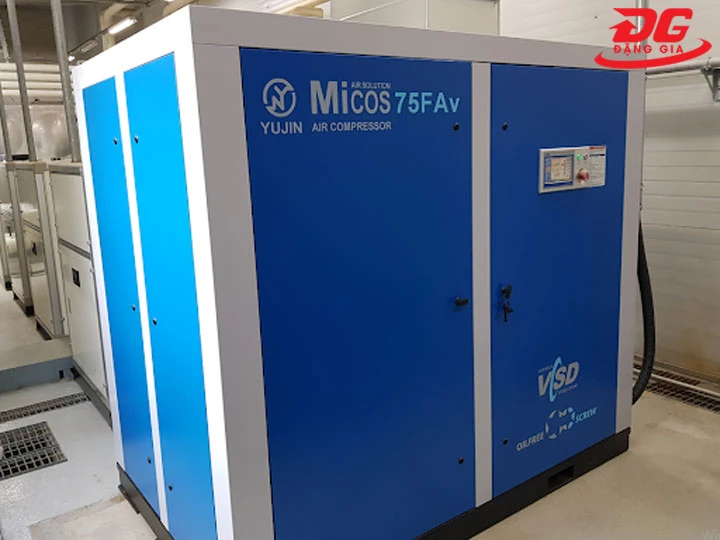 máy nén khí Yujin có áp lực làm việc mạnh mẽ