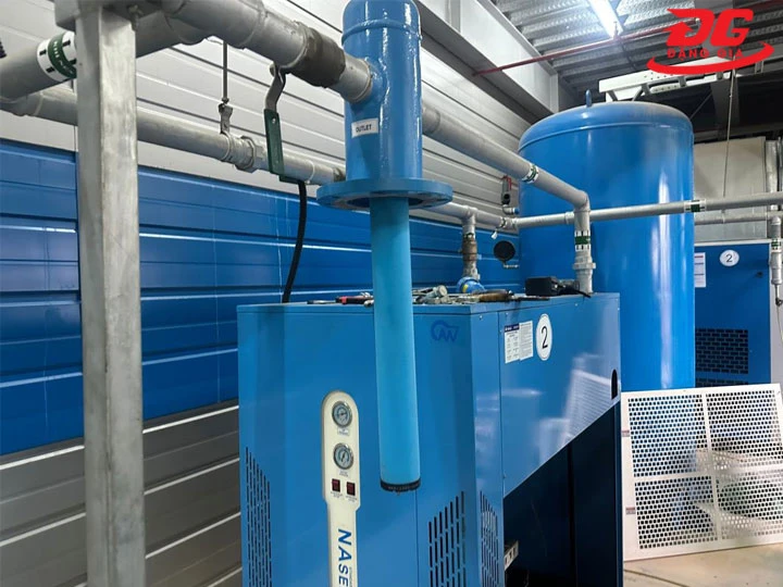 máy nén khí Yujin nén khỏe đạt áp nhanh