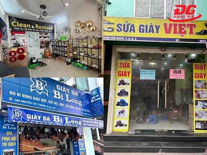 Mua xi đánh giày tại tiệm đánh giày
