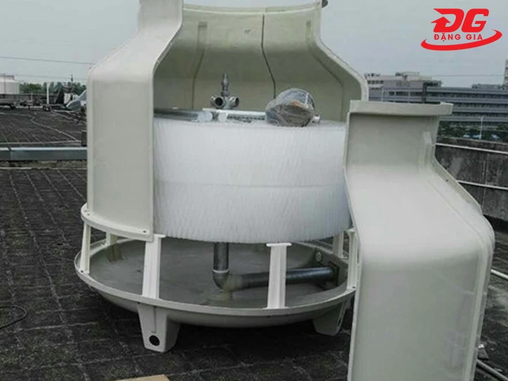 Tấm tản nhiệt PP trong tháp giải nhiệt