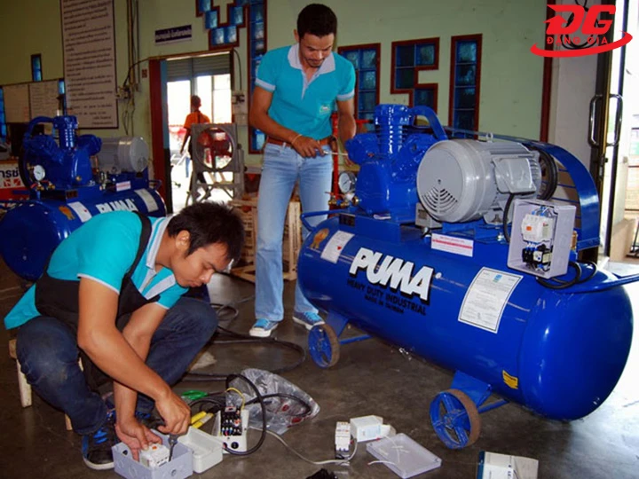 vùng cấm của máy nén khí 6HP