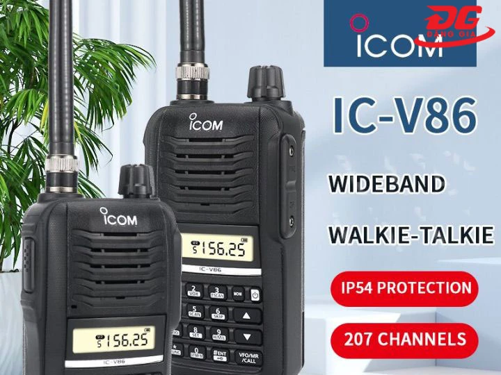 Cách sử dụng bộ đàm Icom: Đúng chuẩn, Chi tiết, Đầy đủ nhất