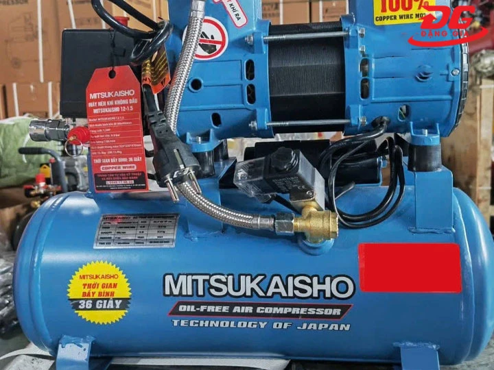 Máy nén khí Mitsukaisho có bình chứa dày