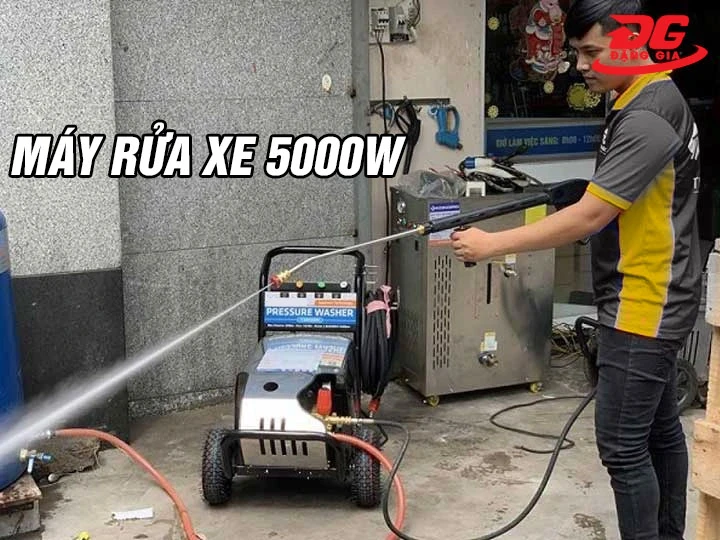 Top 9+ Máy rửa xe 5000W: Mạnh mẽ, Áp cao, Xịt rửa thần tốc