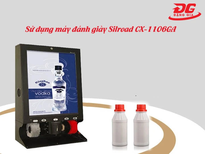 sử dụng Máy đánh giày Silroad CX‑1106GA