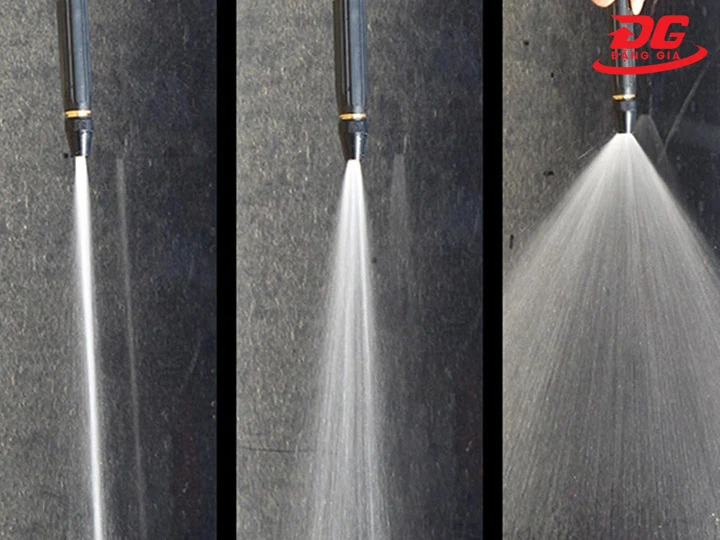 Các tia nước máy rửa xe 5000W