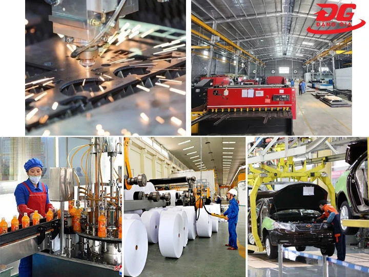 ứng dụng nén khí Xinyue