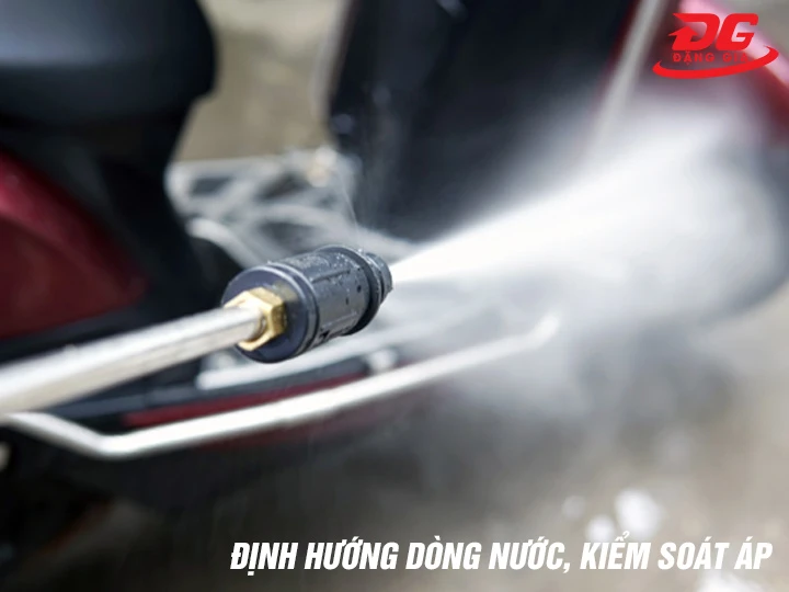 vai trò súng rửa xe
