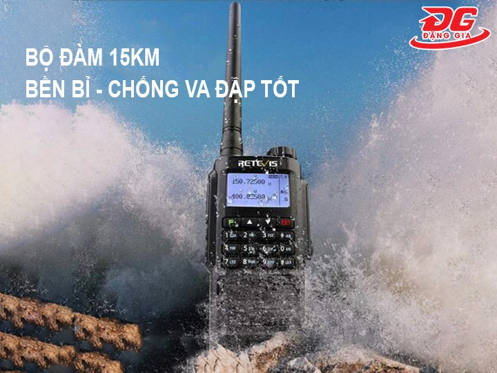 bộ đàm 15km siêu bền bỉ