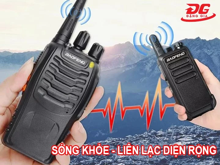 bộ đàm Trung Quốc liên lạc rộng