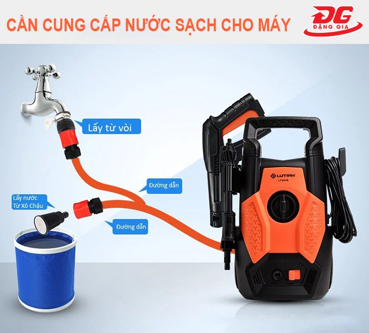 cần cung cấp nước sạch cho Lutian 1400W LT303B