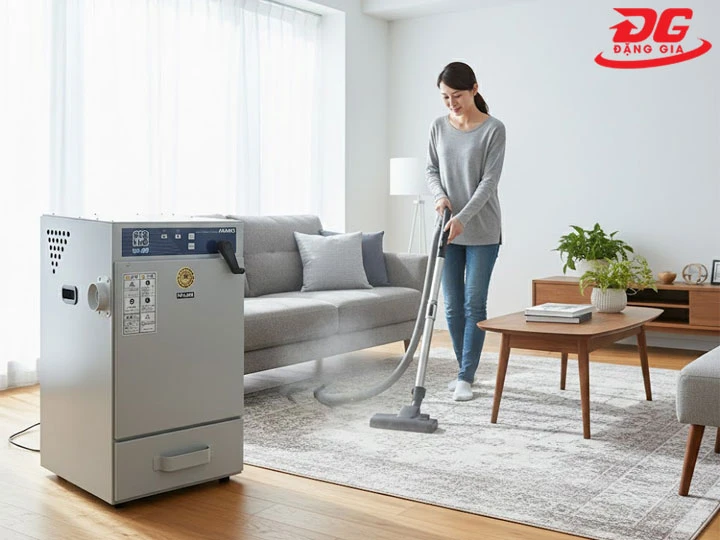 Máy Hút Bụi Amano có công xuất mạnh mẽ