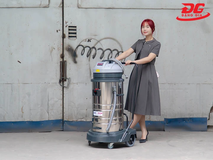 Máy hút bụi DQC - TECH 803H khung thép chắc chắn