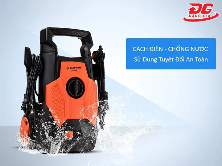 Máy rửa xe Lutian 1400W LT303B siêu an toàn