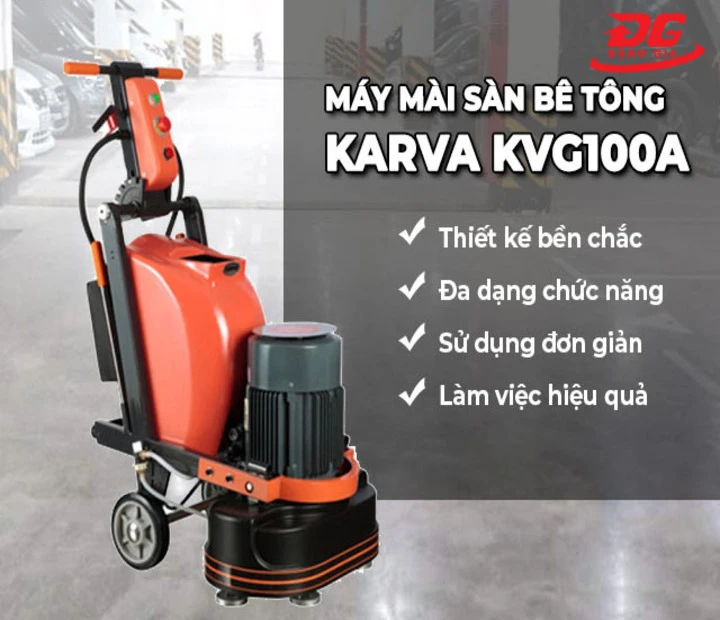 ưu điểm của máy mài sàn Karva KVG100A