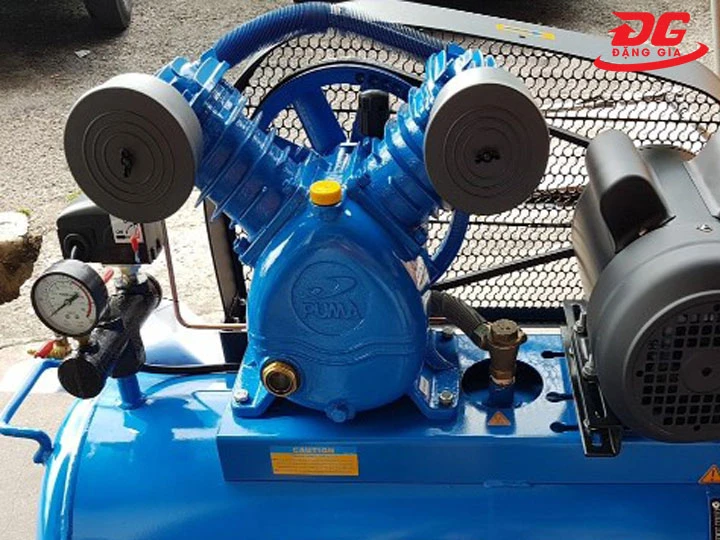 Đầu nén khí Puma PX2100 2HP hỗ trợ giảm rung và tiếng ồn