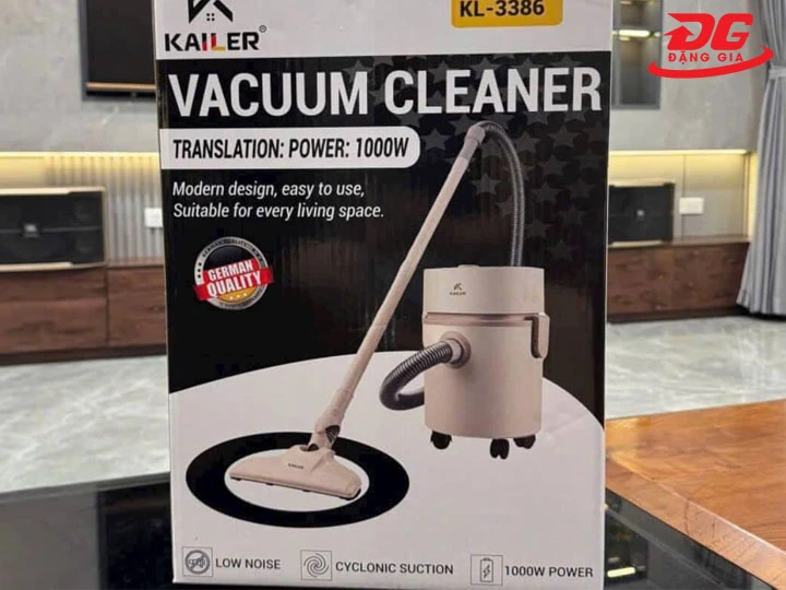Máy hút bụi Kailer phù hợp với siêu thị tòa nhà