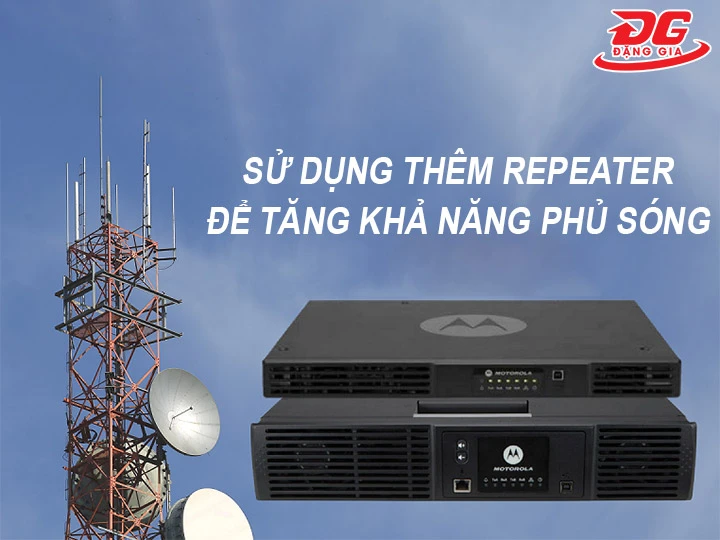 sử dụng Repeater để tăng khả năng phủ sóng