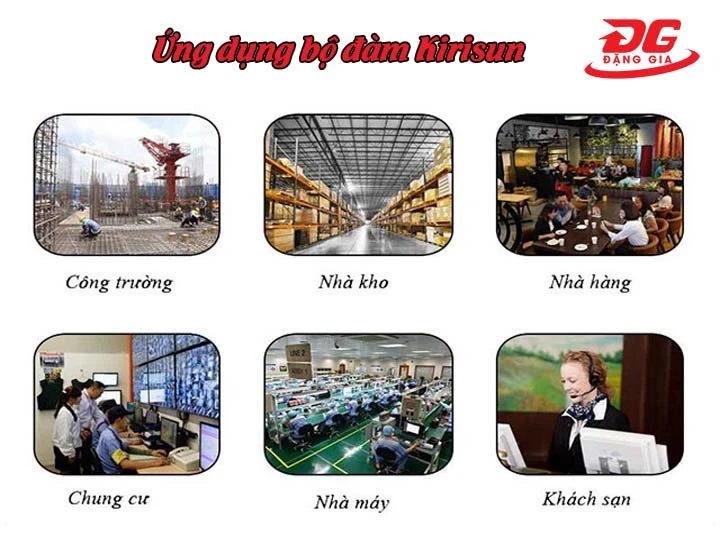 ứng dụng bộ đàm Kirisun