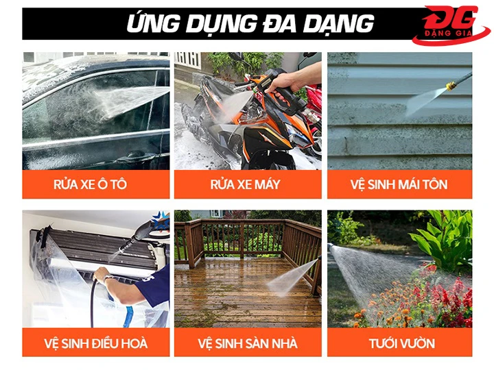 ứng dụng máy nén nước