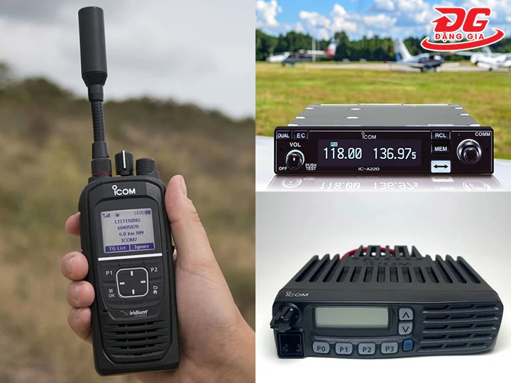 máy bộ đàm Icom phân khúc cao cấp