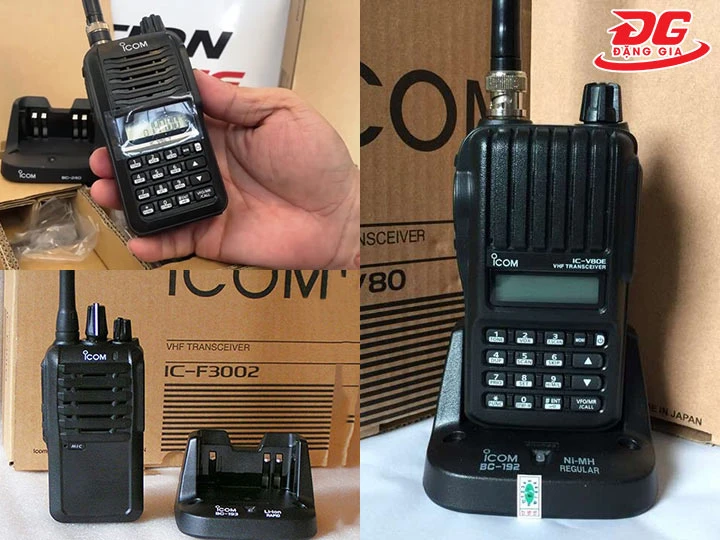 máy bộ đàm Icom phân khúc giá rẻ